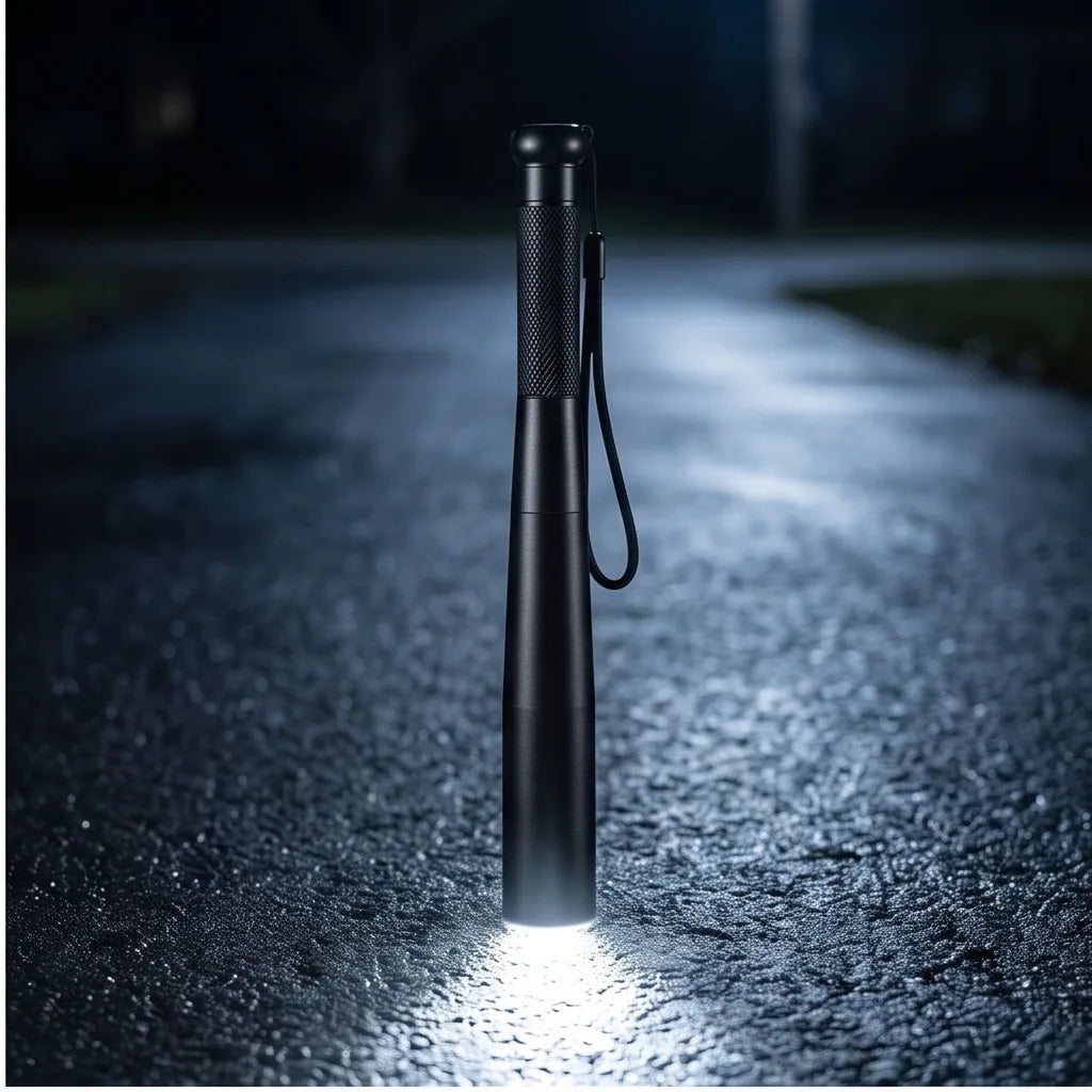 NightGuard™ | 2-in-1 Aluminum Bat & Flashlight